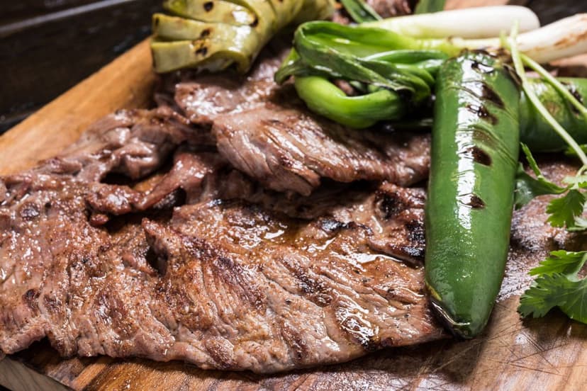 Ricos complementos de la carne asada
