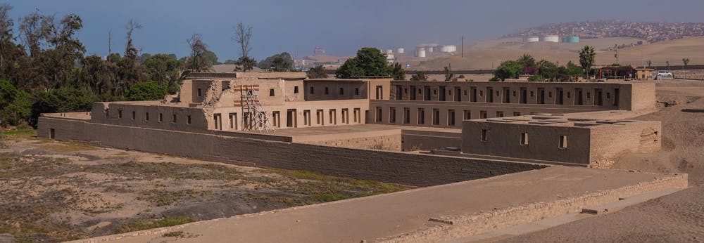 Ruinas pachacamac en Lima