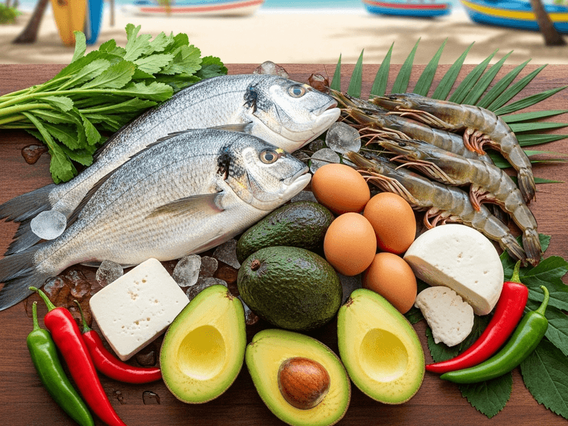 Ejemplos de comidas keto para costa Rica