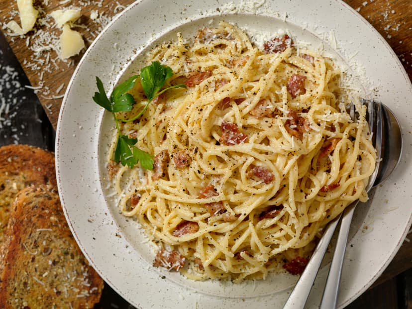 Pasta carbonara