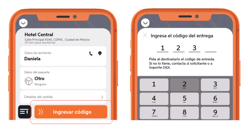 Como funciona DiDi Entrega para repartidores 5