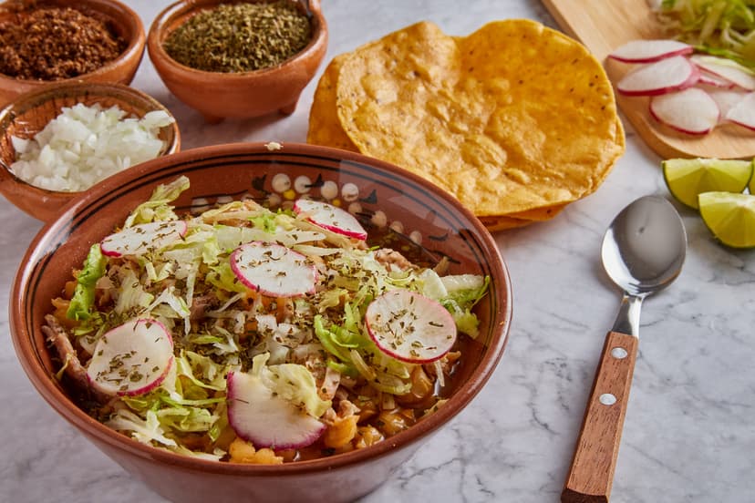 Pozole mexicano