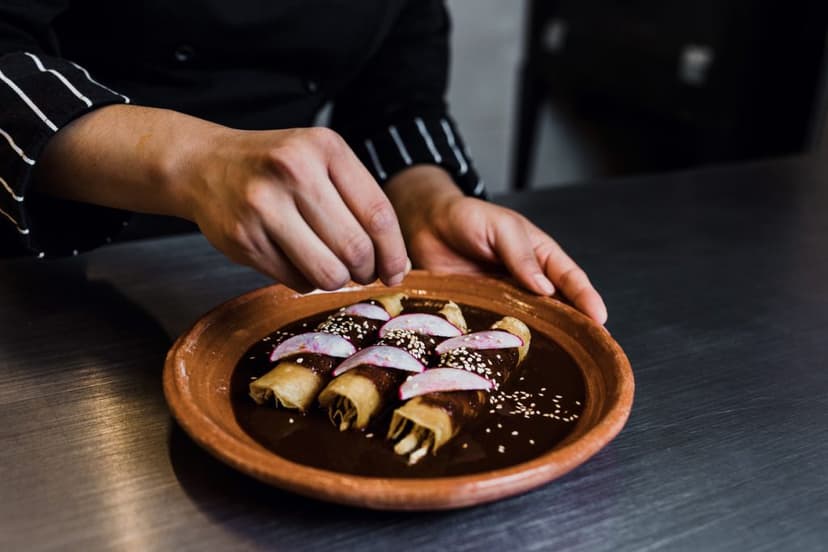 Enmoladas mexicanas