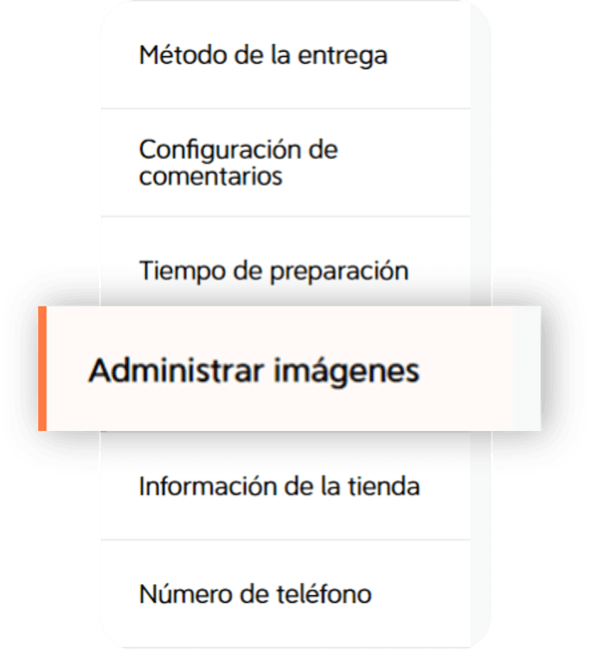 Aprende a cargar imagenes en tu menú y a personalizar el perfil de tu restaurante.