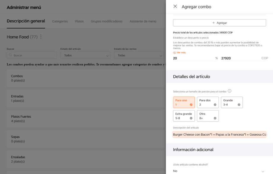 Los combos son una herramienta promocional que ayuda a impulsar ventas, facilitar la rotación de tu inventario y potencializar tu visibilidad. Conoce el paso a paso para crearlos.