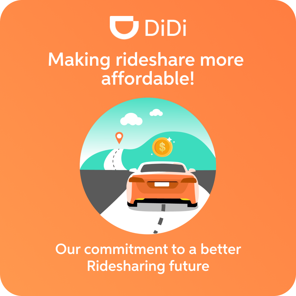 DiDi Australia and New Zealand capping Service Fees at 15%. 