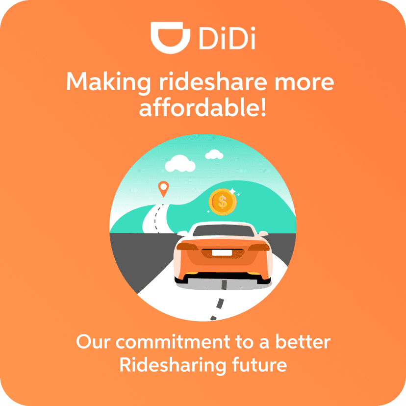 DiDi Australia and New Zealand capping Service Fees at 15%.