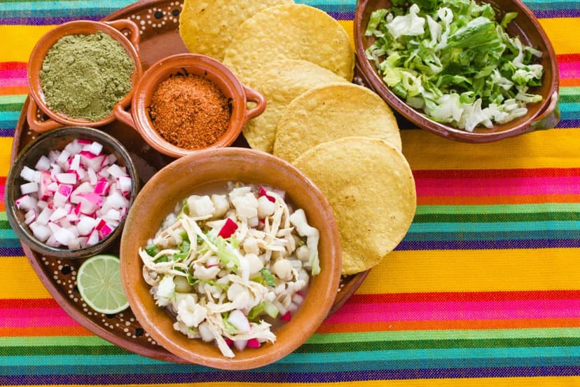 Delicioso pozole blanco tapatio