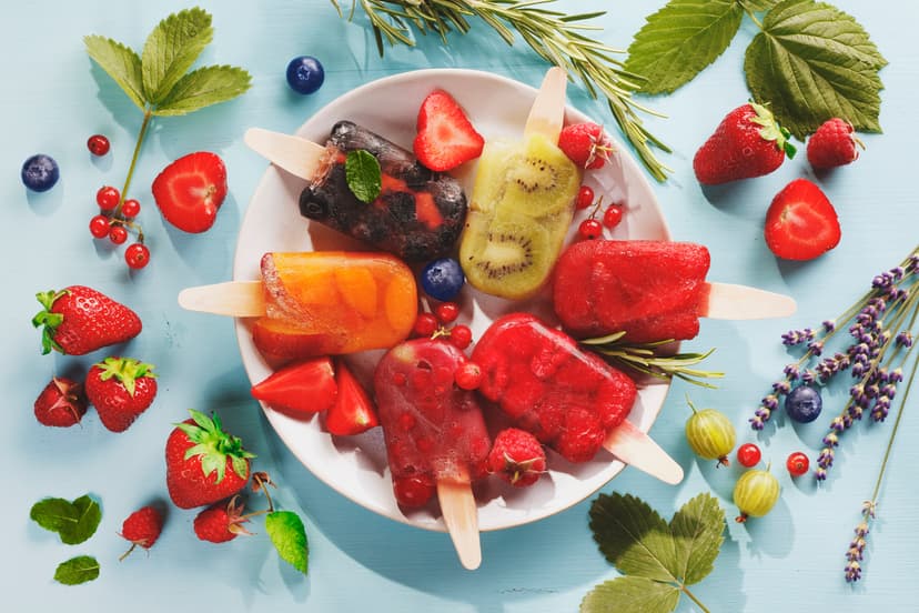 ¿Dónde comer paletas de hielo saludables?