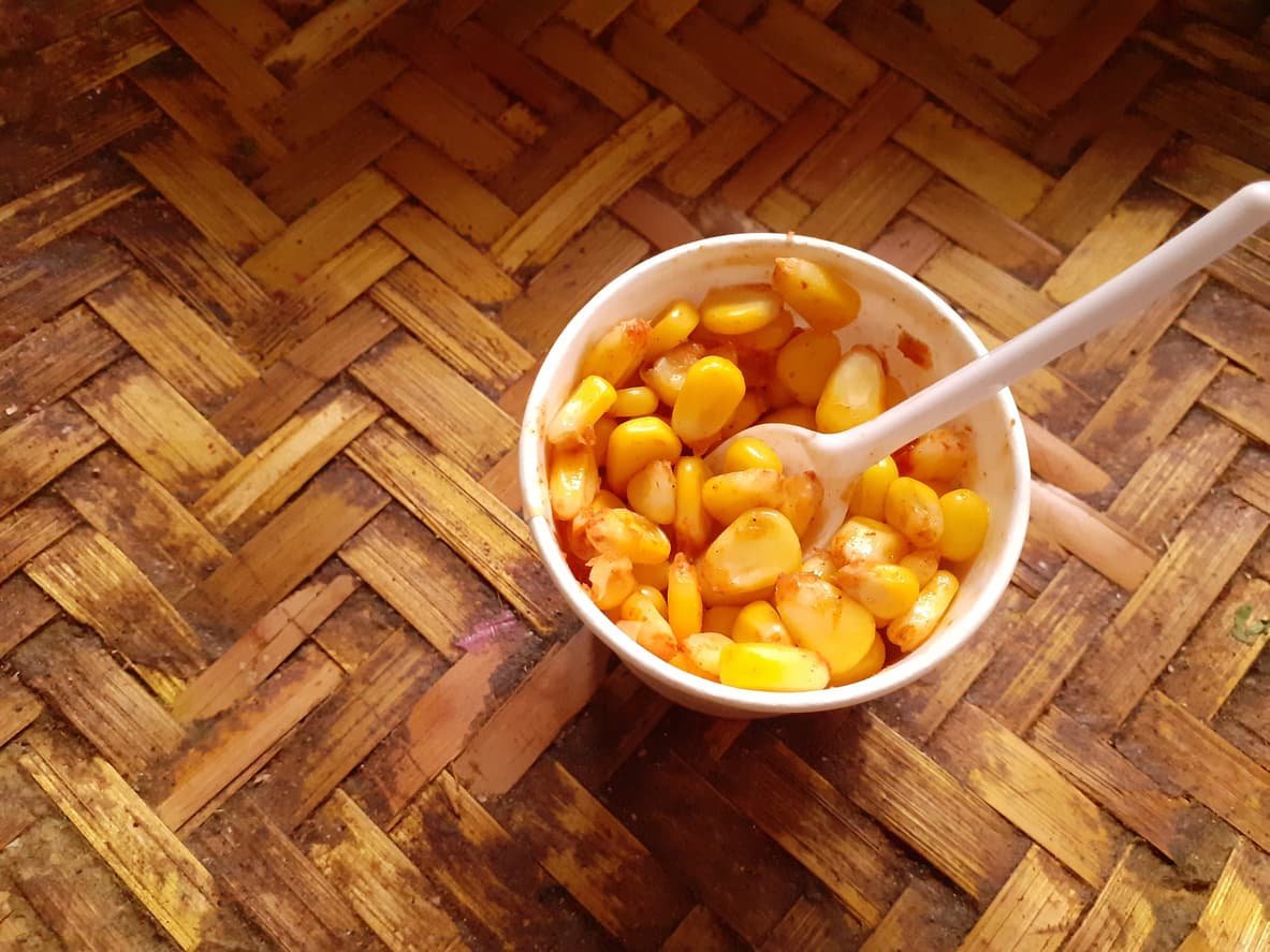 esquites amarillos