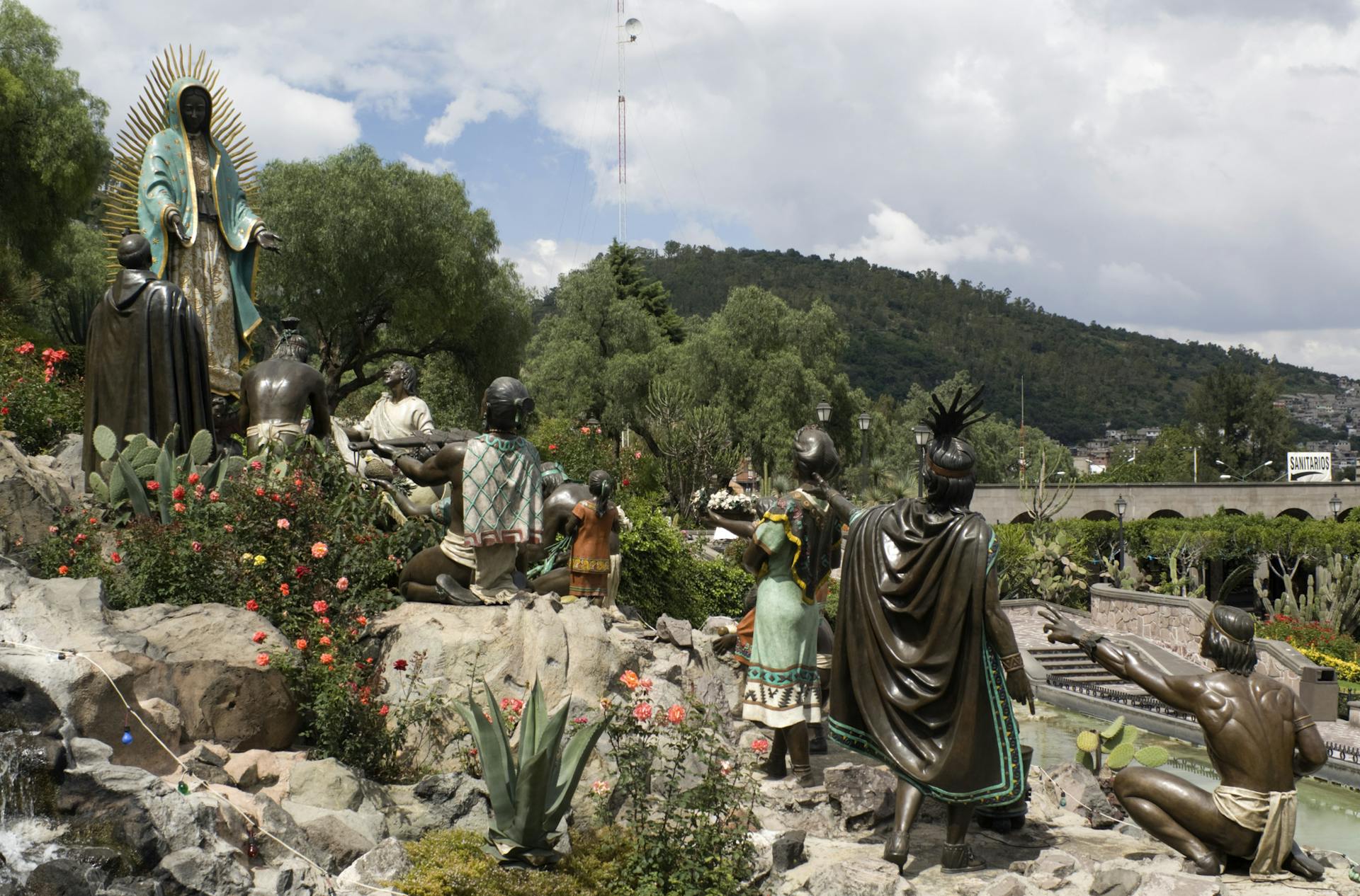 Día de la virgen de guadalupe, cerro del Tepeyac