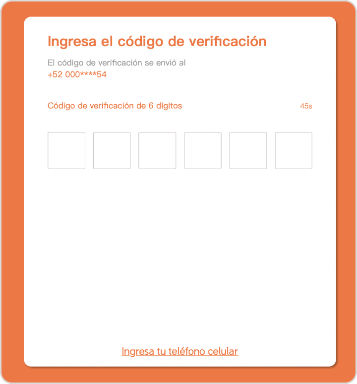 Código de Verificación