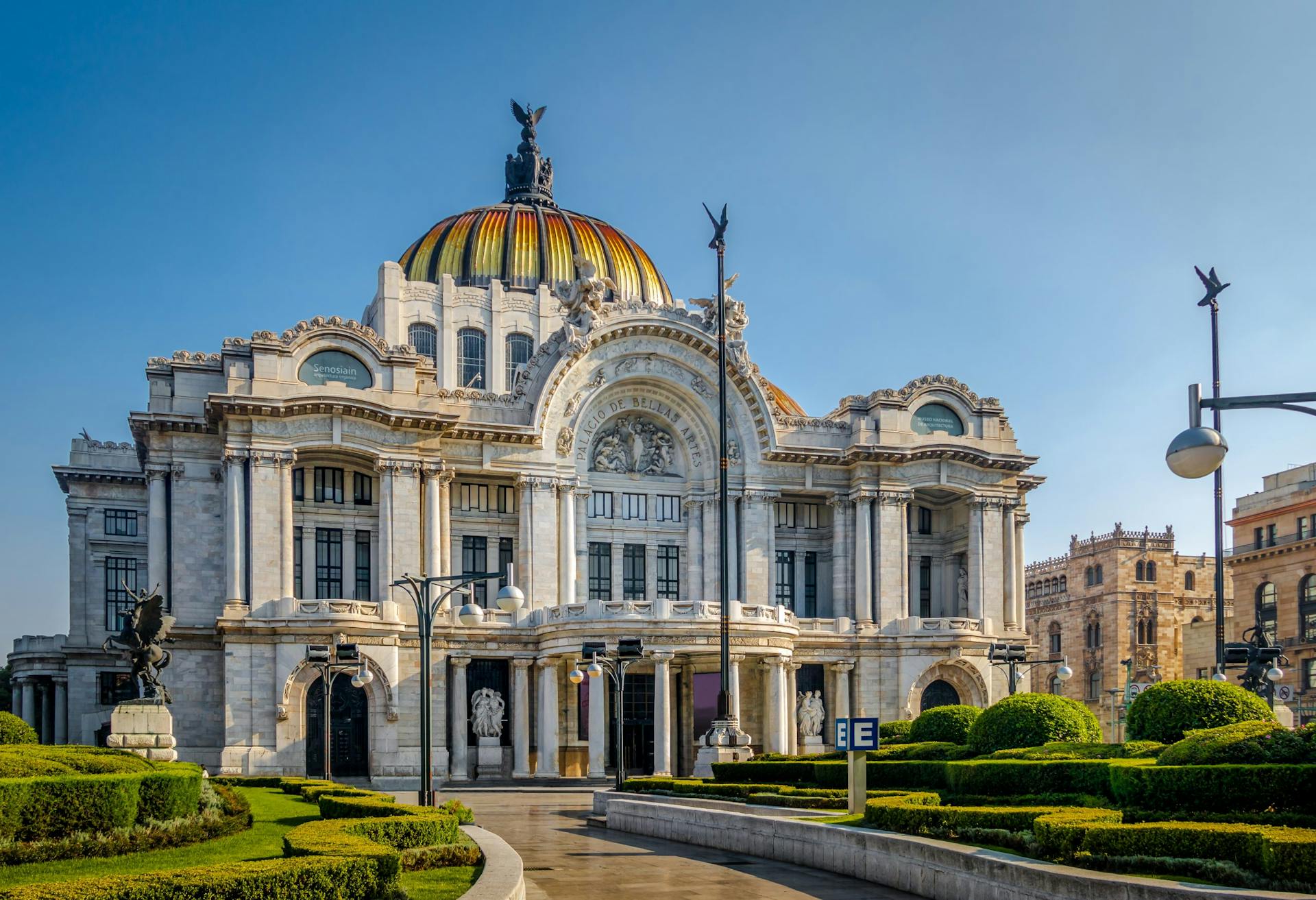 Centro histórico de CDMX,Palacio de Bellas Artes