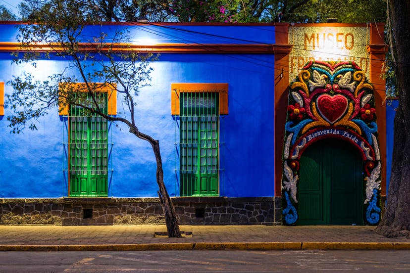 Lugares para visitar en Coyoacan la casa azul