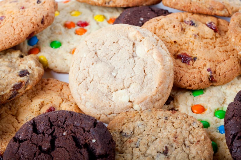 Variedad de sabores de galletas en CDMX