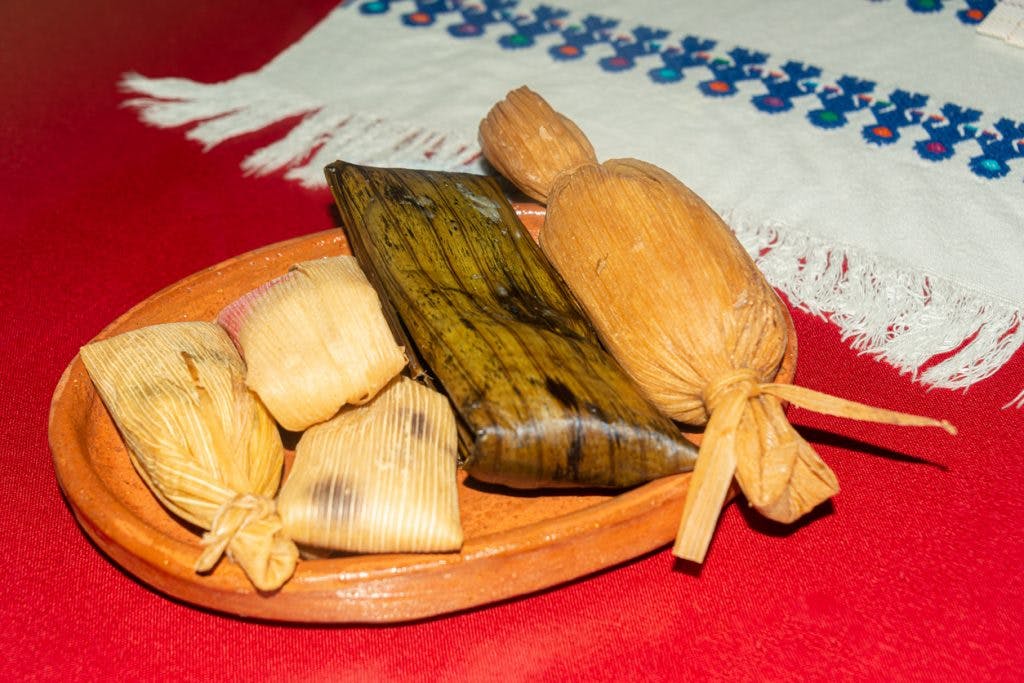 Tradicionales tamales chiapanecos