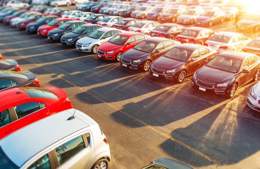 Carros estacionados
