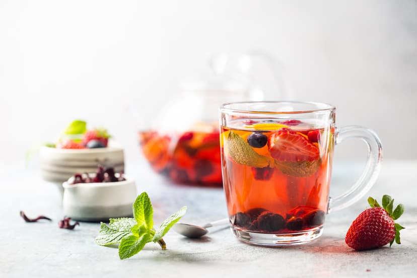 Tisana de frutos rojos
